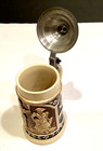 German BEER STEIN Vintage Lidded Half Pint made Germany — photo 2