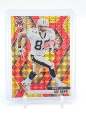 JOE HORN 2025 MOSAIC FOOTBALL CHOICE RED AND YELLOW PRIZM /89 #174 SAINTS Q6707