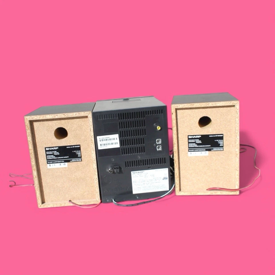 SHARP XL DH-259P Compact Micro Component System CD USB iPod Radio - Image 3 of 4