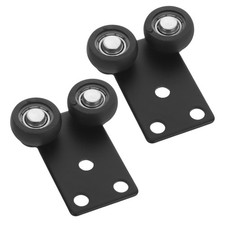  2 Pcs Puleggia Dell'armadio Della Porta Per Scorrevole Ruote Rulli Ante