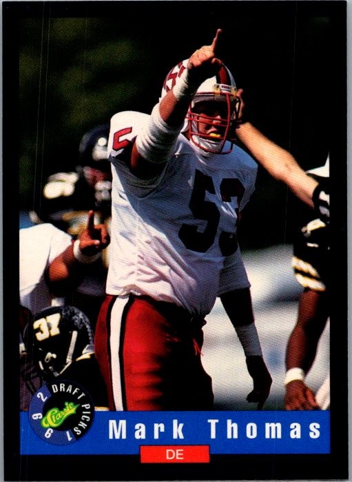 1992 Classic Draft Picks #78 Mark Thomas
