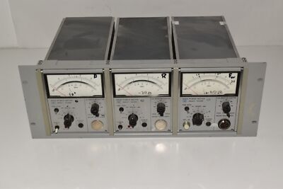 Ll HP hewlett packard 432A Leistungsmesser Menge Three- Rackmontage (GFB27)