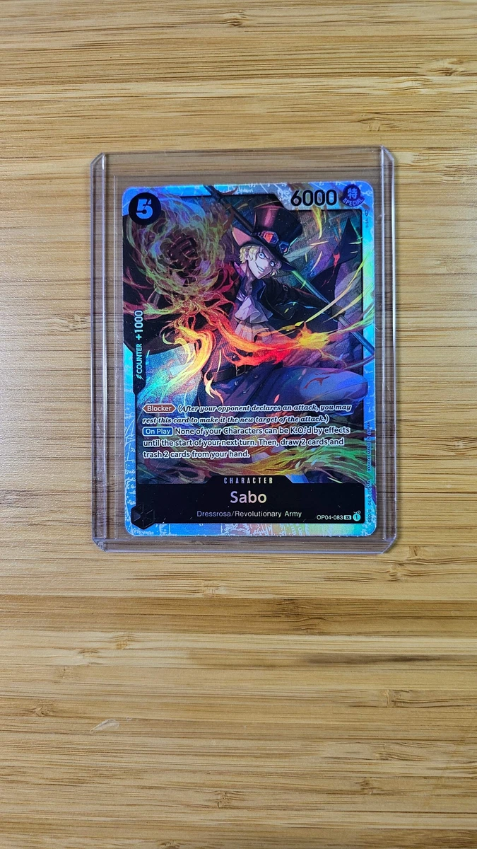 Sabo OP04-083 Kingdoms of Intrigue for sale | eBay