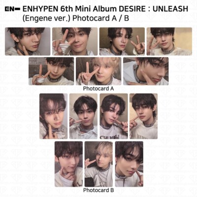 ENHYPEN 6th Mini Album Desire : Unleash Engene ver. Official