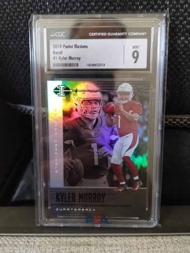 2019 Panini Illusions #1 Kyler Murray Retail RC Rookie CGC 9