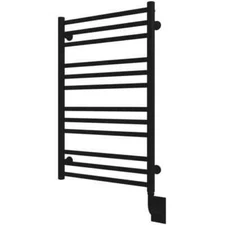 ICO Bath W4105 Sorano Hardwired Stainless Steel Towel Warmer in MATTE BLACK New!