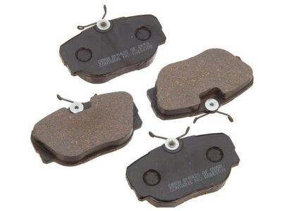 PBR 26QX39H Front Brake Pad Set Fits 1991-1992 BMW 318is E30 Deluxe