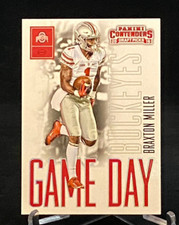 2016 Panini Contenders Draft Picks Game Day #38 Rookie Braxton Miller Ohio State