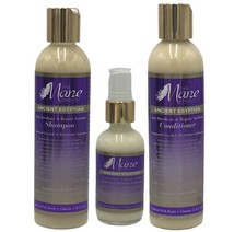 The Mane Choice Ancient Egyptian Shampoo Conditioner Split End Serum 3 Piece Set