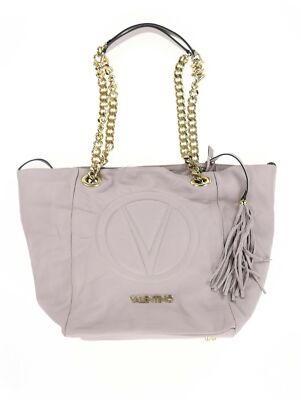 Valentino by Mario Valentino 243426 Womens Leather Tote Bag Size 10.5x13x8 in
