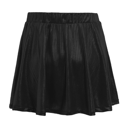 Kids Girls Dance Scooter Skirts A-Line Pleated Modern Miniskirt Cheerleading - Picture 10 of 70