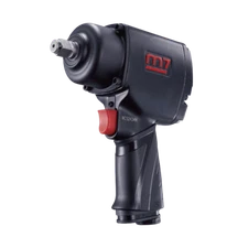 M7 1/2" Drive 500Ft Lb Twin Hammer Type Pistol Grip Air Impact Wrench NC-4230Q