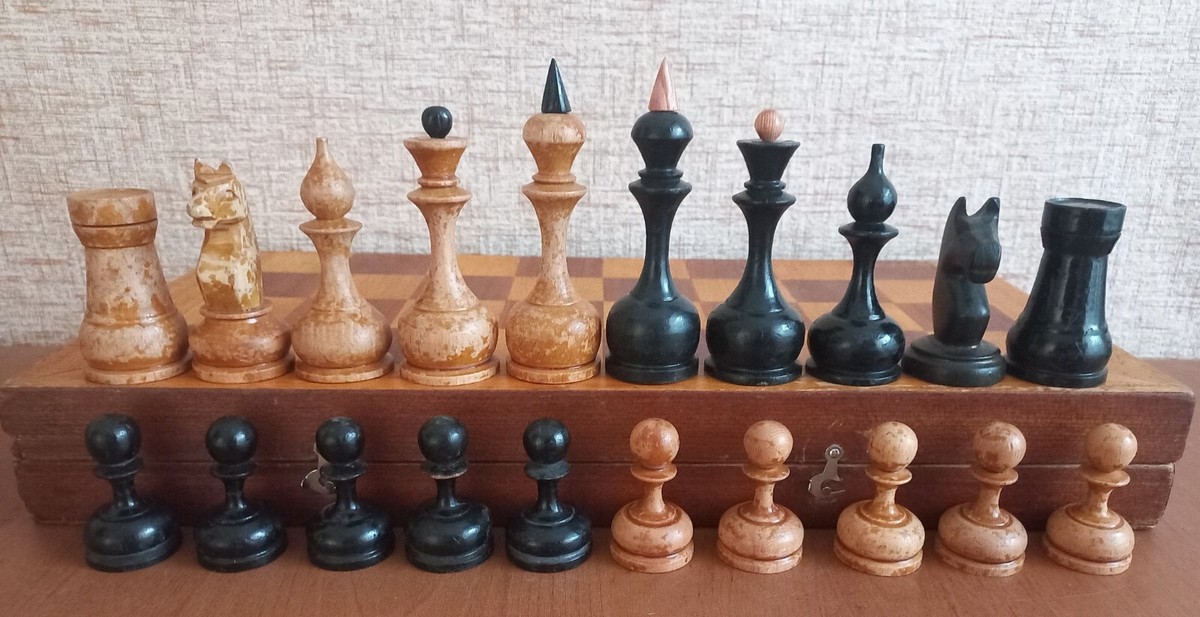 Jeu d'échecs URSS Soviet Khalturin Original Stamp