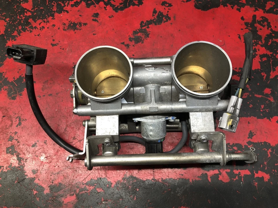 Arctic Cat F 1100 M XF Bearcat TZ1 ZR 5000 10-17 OEM Cuerpo del acelerador Riel de combustible TPS Foto 2 de 3