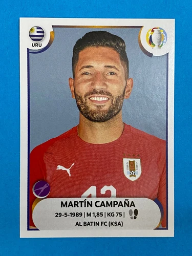 Figurine Panini Copa America 2021 URU05 Martin Campana URUGUAY 