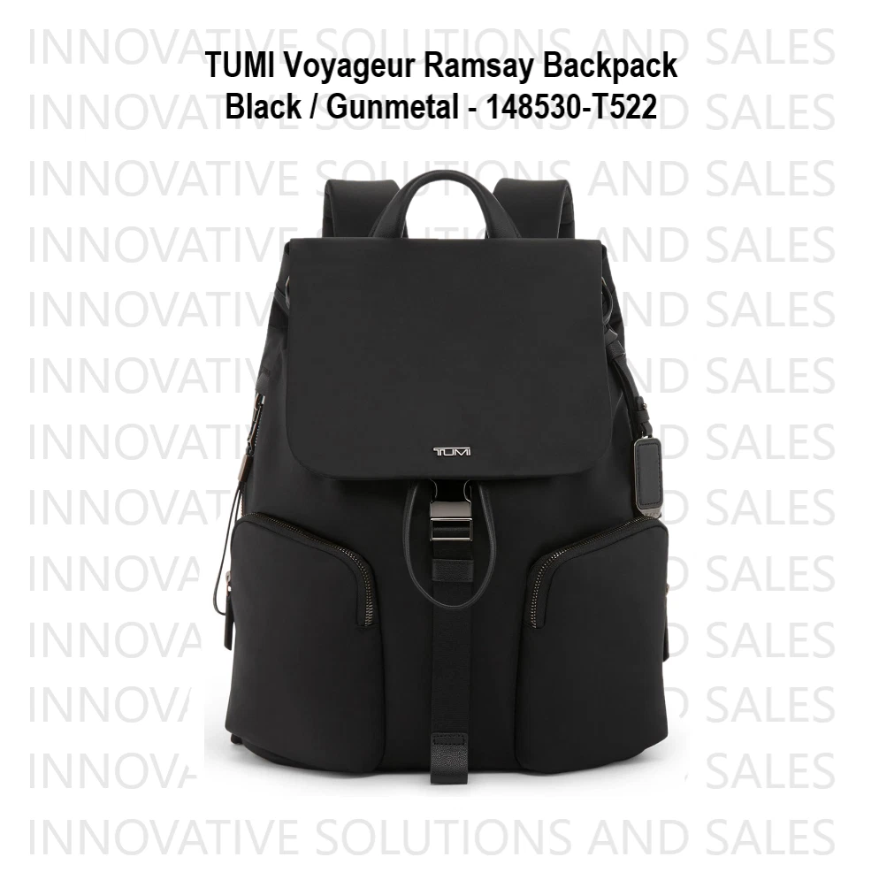 Tumi leather backpack sale discount