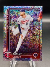 2025 Topps Series 1 Celebration - Bailey Ober Confetti #12 Twins