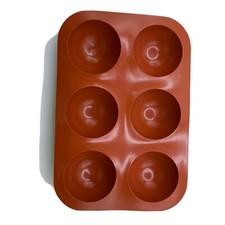 4 Molds 6 Cavity each Silicone Molds Chocolate Cocoa Bomb Bath Bomb New