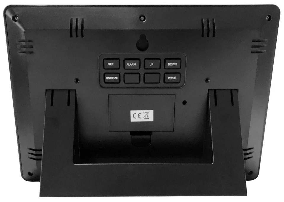 Radio Control Wall Clock or Desk Clock  Large LCD UK & Ireland Version - Image 4 of 4