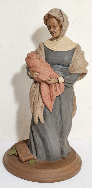 1988 Tom Clark Eleanor and Virginia Dare Figurine