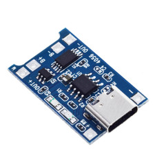 5PCS type-c USB 5V 1A 18650 TP4056 Lithium Battery Charger Module Charging Board