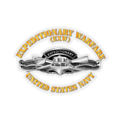 Kiss-Cut Stickers - Expeditionary Warfare - EXW