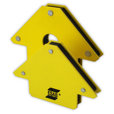 ESAB Magnet Schweißwinkel Schweißmagnet SET 2 Stück: 16,5 / 27,5 kg