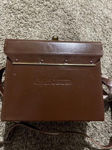 EX Condition Brown Leather Camera Case “Original Benser” W/8 Inserts for Leica - Picture 4 of 4