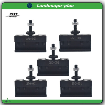 5Pcs OXA #1 250-001 Quick Change Turning Facing Tool Post Holder For Lathe CNC