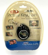 NEW Royal Digital Picture Keychain 1.1 LCD Display Stores 56 Photos