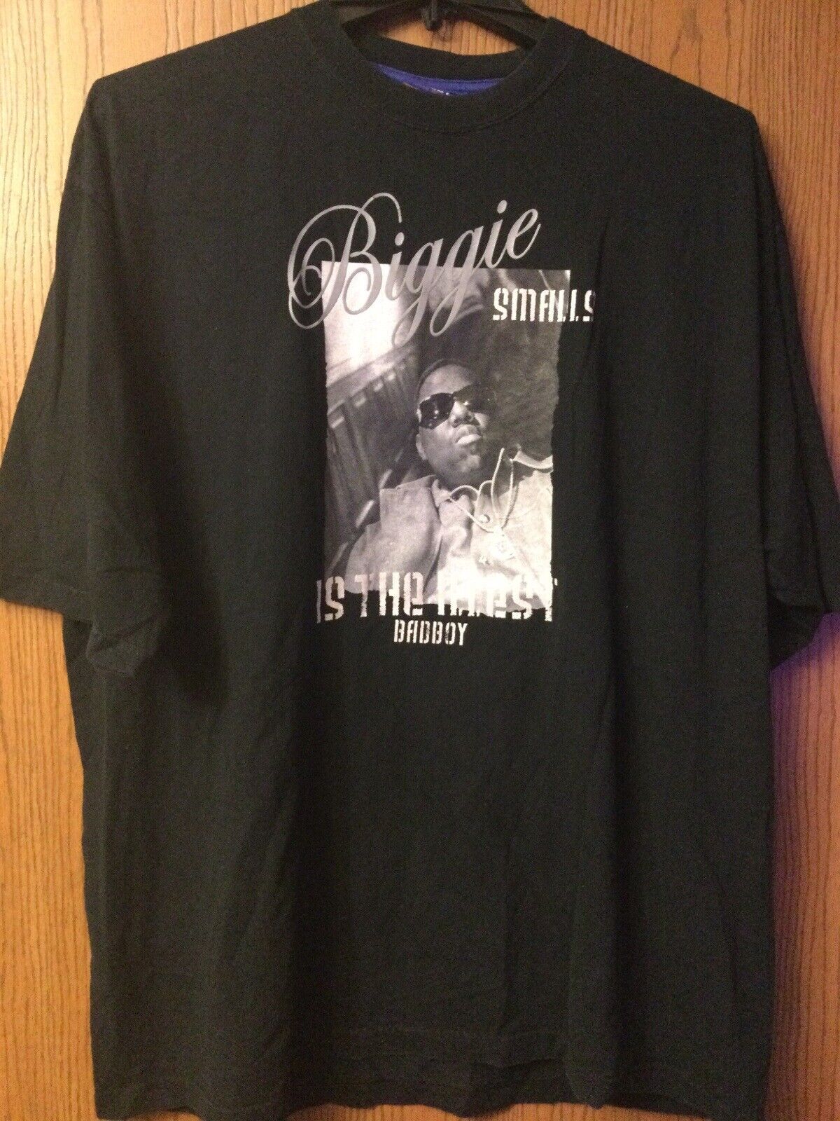 Notorious BIG - “Biggie Smalls” - 1993 Black Shirt. 2XL. Bad Boy.