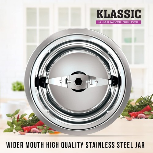 Havells Klassic 750 watts 4 Jar Mixer Grinder, (White & Lavender) - Picture 6 of 7