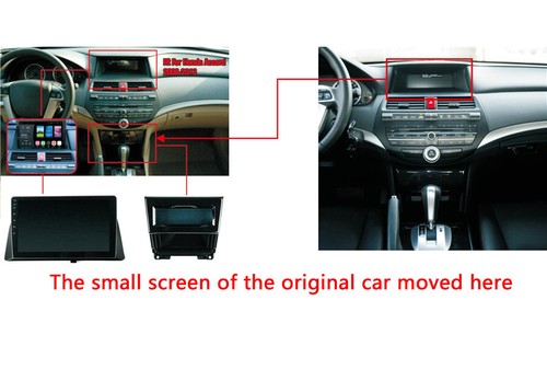 For 2008-12 Honda Accord 9.7'' Vertical Touch Screen Android 9.1 Radio GPS 2+32G - Foto 3 di 12