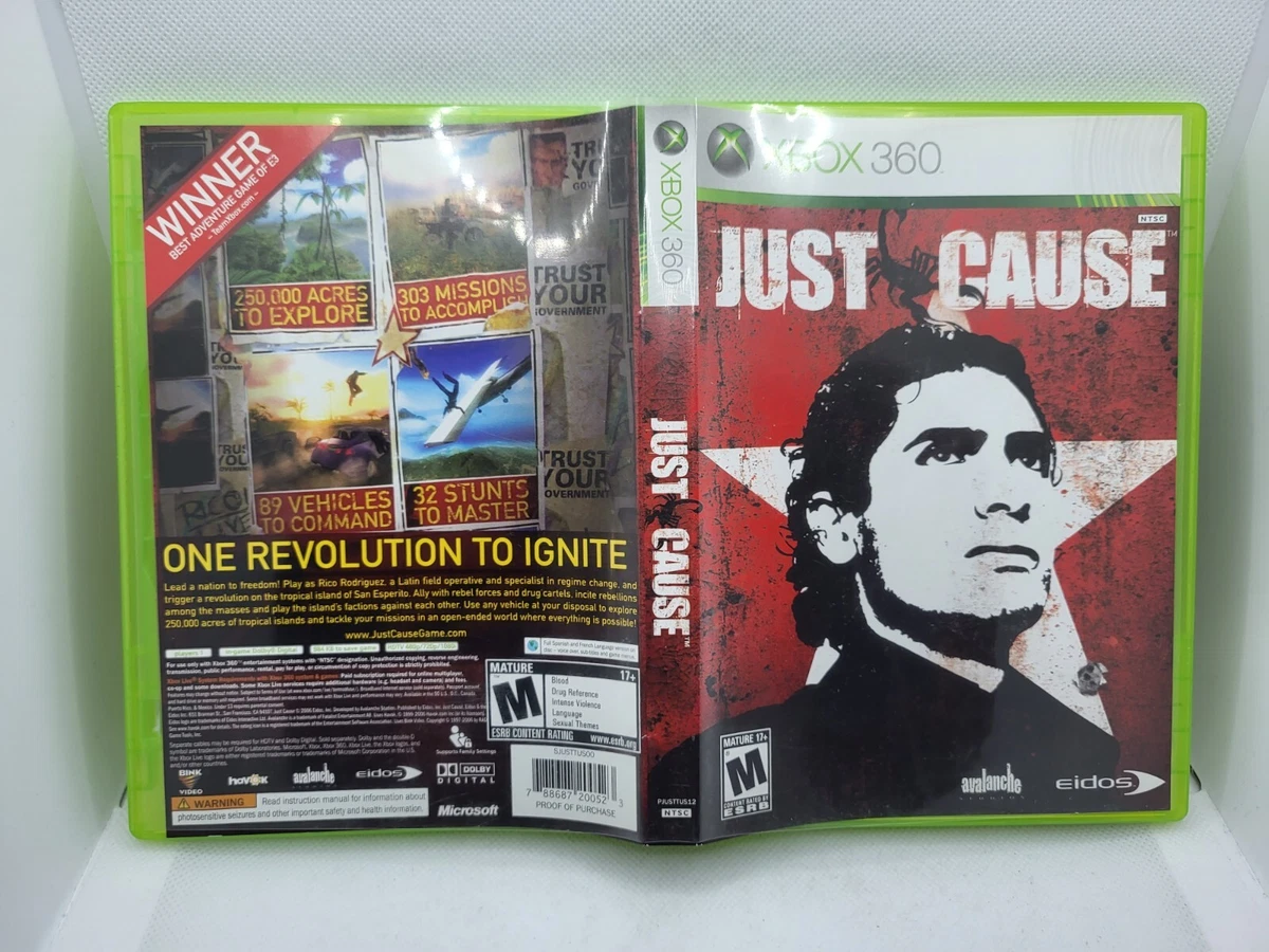 Just Cause Xbox 360 Disc like new eBay