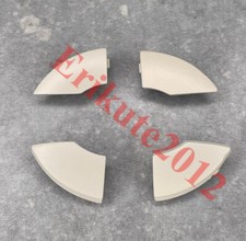 Fiat 500 radio cd button  IVORY white cream trim mould cover removal 4pcs