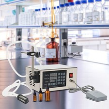 Automatic Digital Bottle Filler Quantitative Beverage Liquid Filling Machine NEW