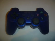 Official OEM Sony PlayStation 3 PS3 Blue DualShock Wireless Controller CECHZC2U