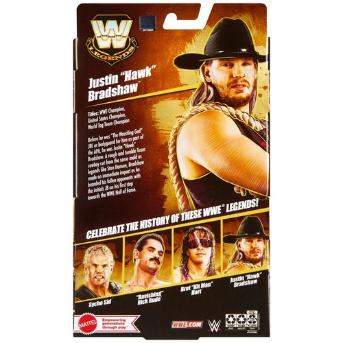 WWE Legends Series 25 JUSTIN HAWK BRADSHAW Elite Actionfigur Wrestling 2025 - Bild 2 von 7