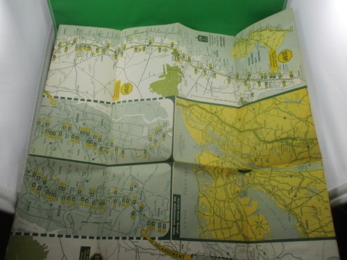 1960s GARDEN STATE PARKWAY MAP Exits Directory NEW JERSEY Highway Authority NJ - Picture 8 of 11