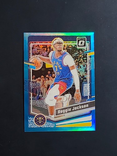 Reggie Jackson 2023-24 Optic Basketball #167 AQUA PRIZM 210/249 - 第 1/1 張圖片