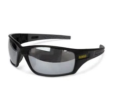 DeWalt SILVER MIRROR Safety Glasses UV ANSI Z87 Protective Work Sport Sunglasses