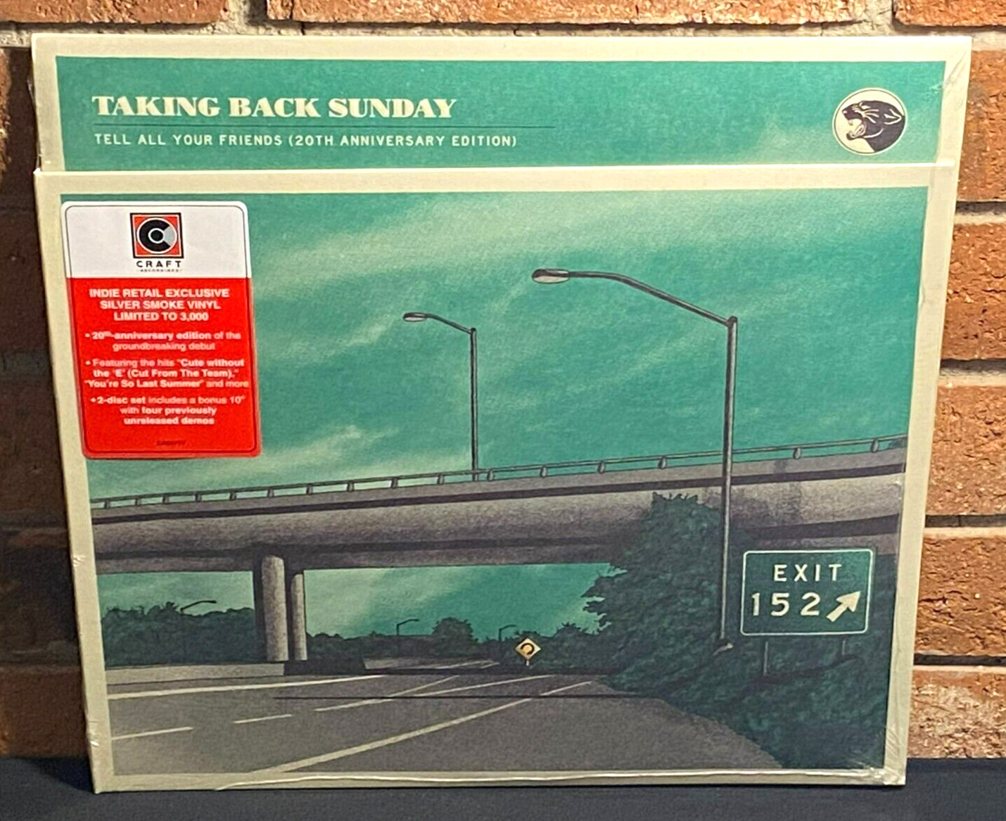 TAKING BACK SUNDAY - Tell All Your Friends, Ltd 10th Anni 2LP COLORED VINYL New!