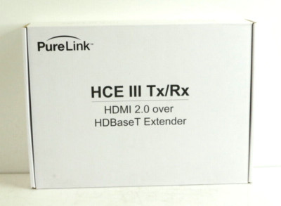 PureLink HCE III Tx & RX 4K HDMI over HDBaseT Extender w/Control b20