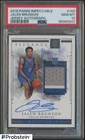 2018-19 Panini Impeccable #143 Jalen Brunson RPA RC Patch AUTO 18/99 PSA 10