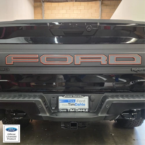 2024-2026 Ford Raptor F-150 Tailgate Letter Outlines -vinyl stickers decals F150