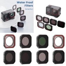 For Insta360 Ace Pro 2 Camera Waterproof Filter Set ND8/ND16/ND32/ND64/UV/CPL