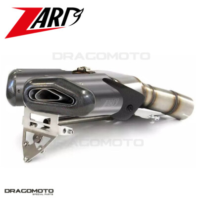 HYPERMOTARD 1100 EVO DUCATI 2007 2008 ZARD Auspuff PENTA ALU RC CC ZDU111S10ACR