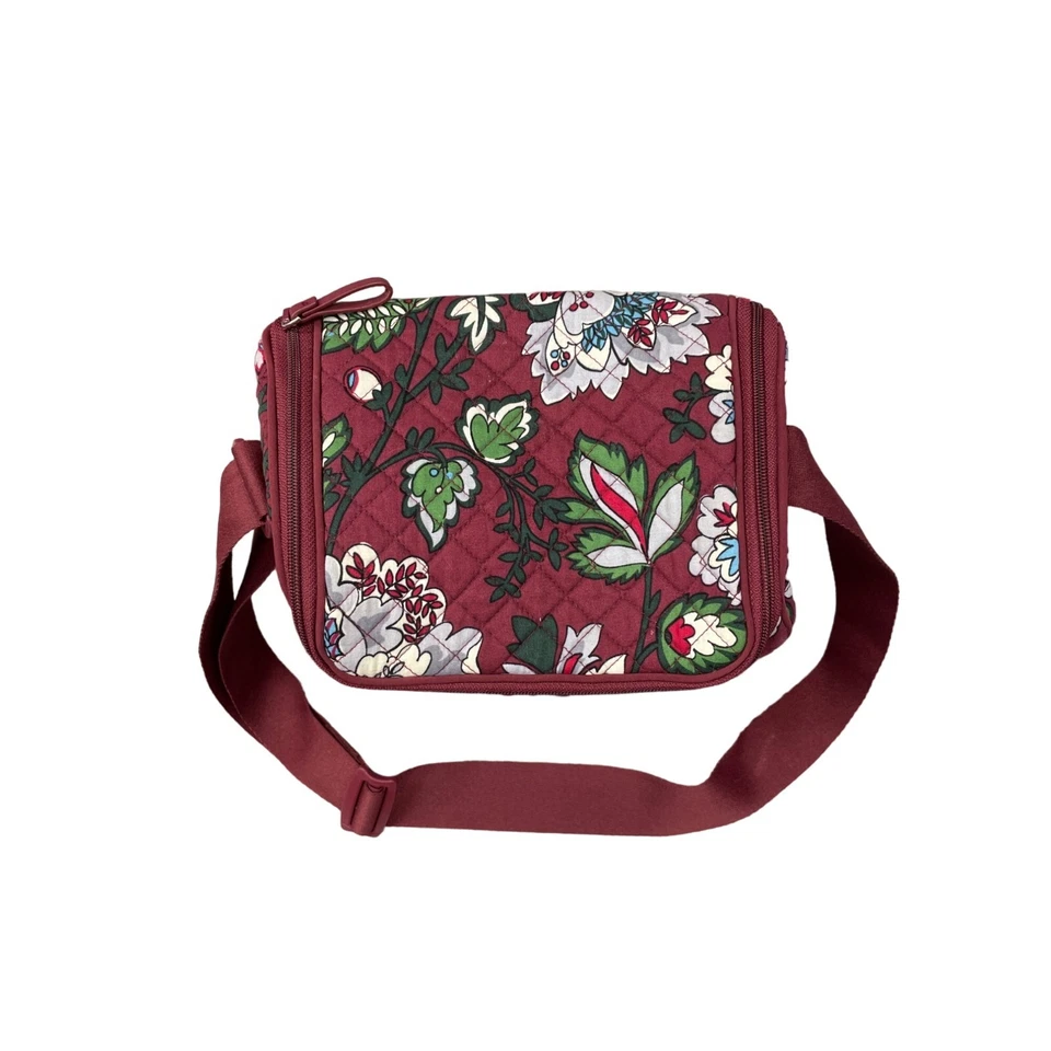 Lancheira Vera Bradley Bordeaux Blooms SKU 766 - Imagem 2 de 4