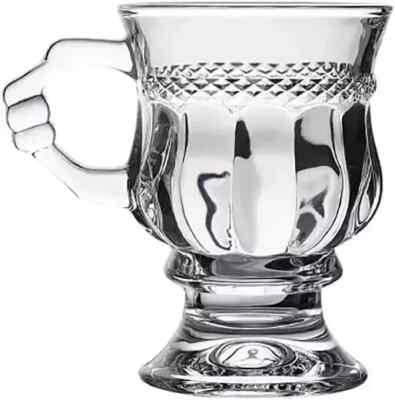 6 Stück GLAS TEE CHAI KAFFEE ARABISCH TÜRKISCH QAHWA GRÜN TEETASSE TASSEN SET 145ML