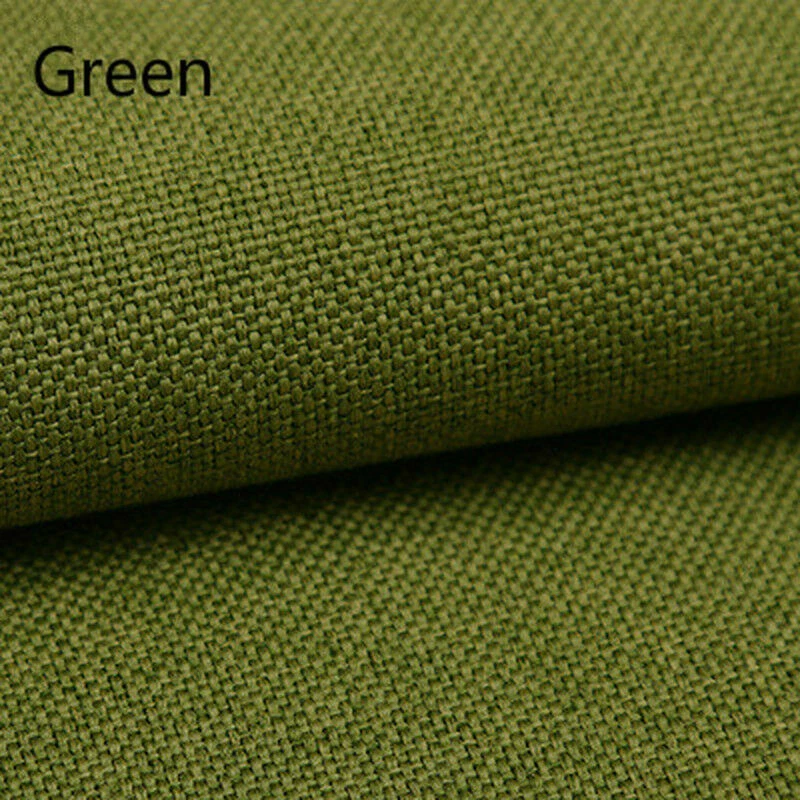 Cotton Linen Fabric Plain Cloth for Cushions Cover Sofa Pillow Solid Crafts Cosy - Image 2 of 4